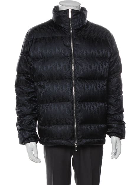 dior coat oblique|Dior oblique puffer jacket.